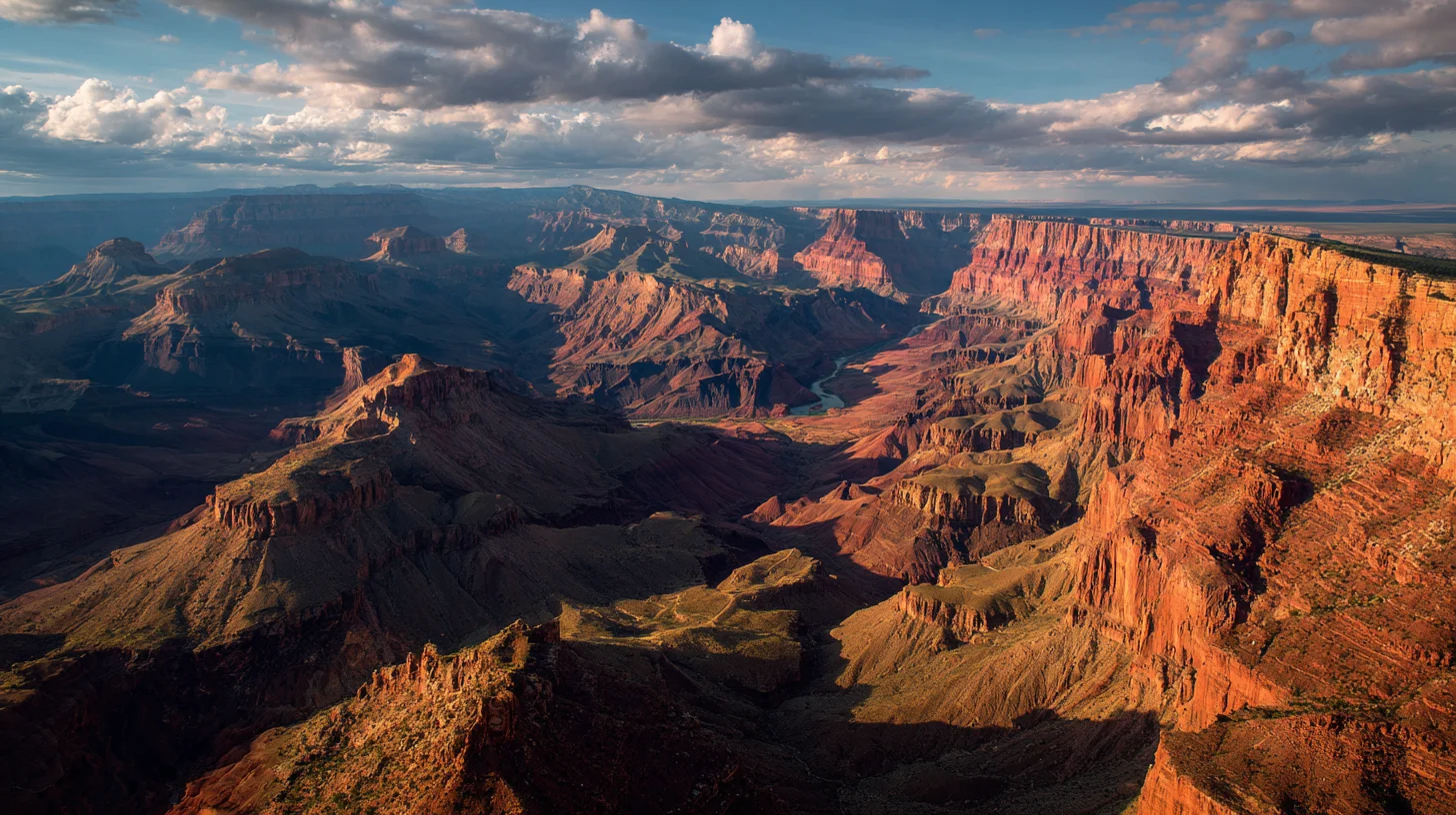 Aerial Canyon Perspective