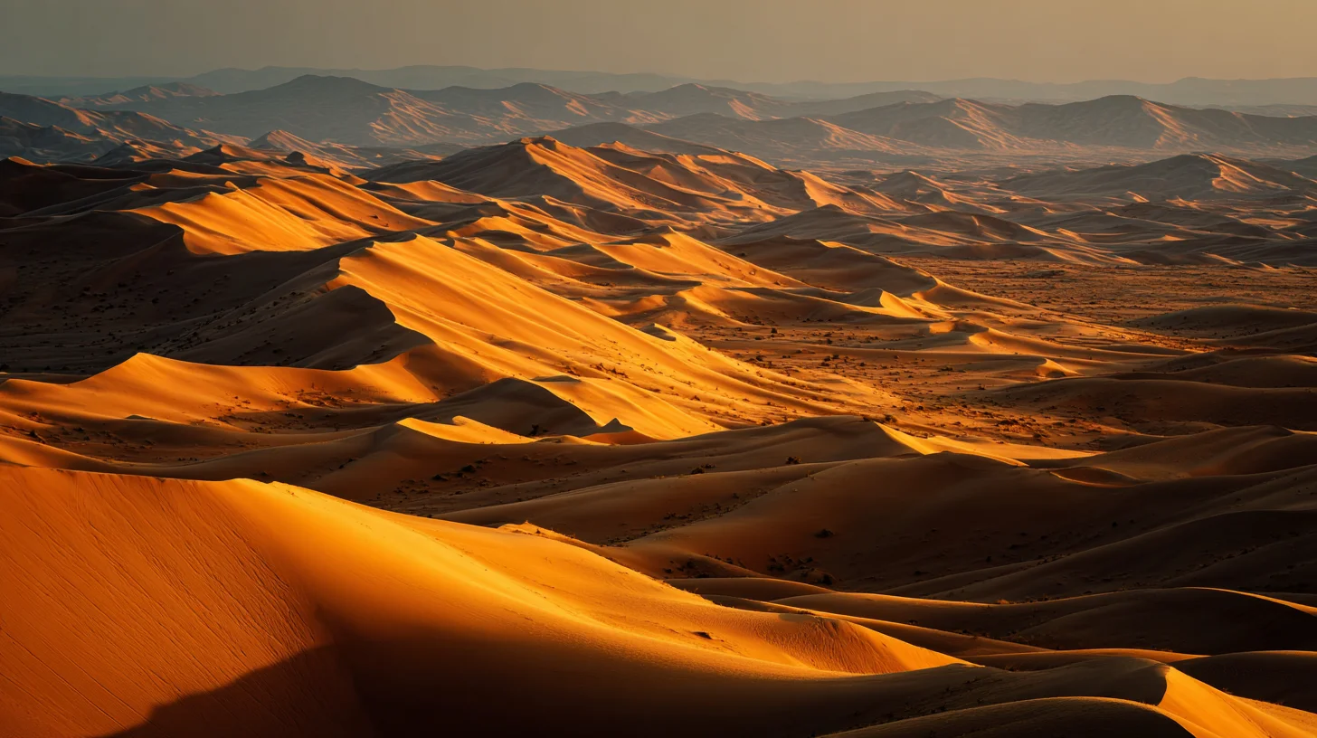 Desert at Golden Hour