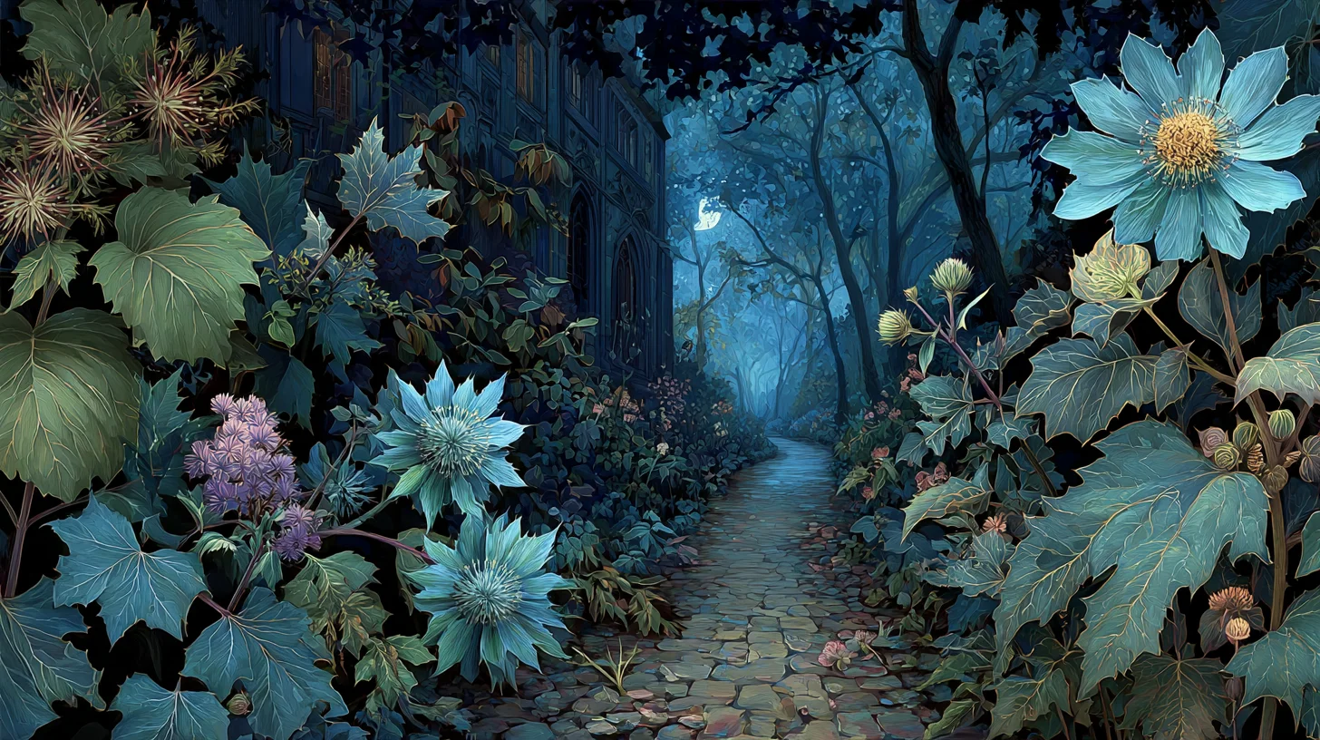 Midnight Garden Path