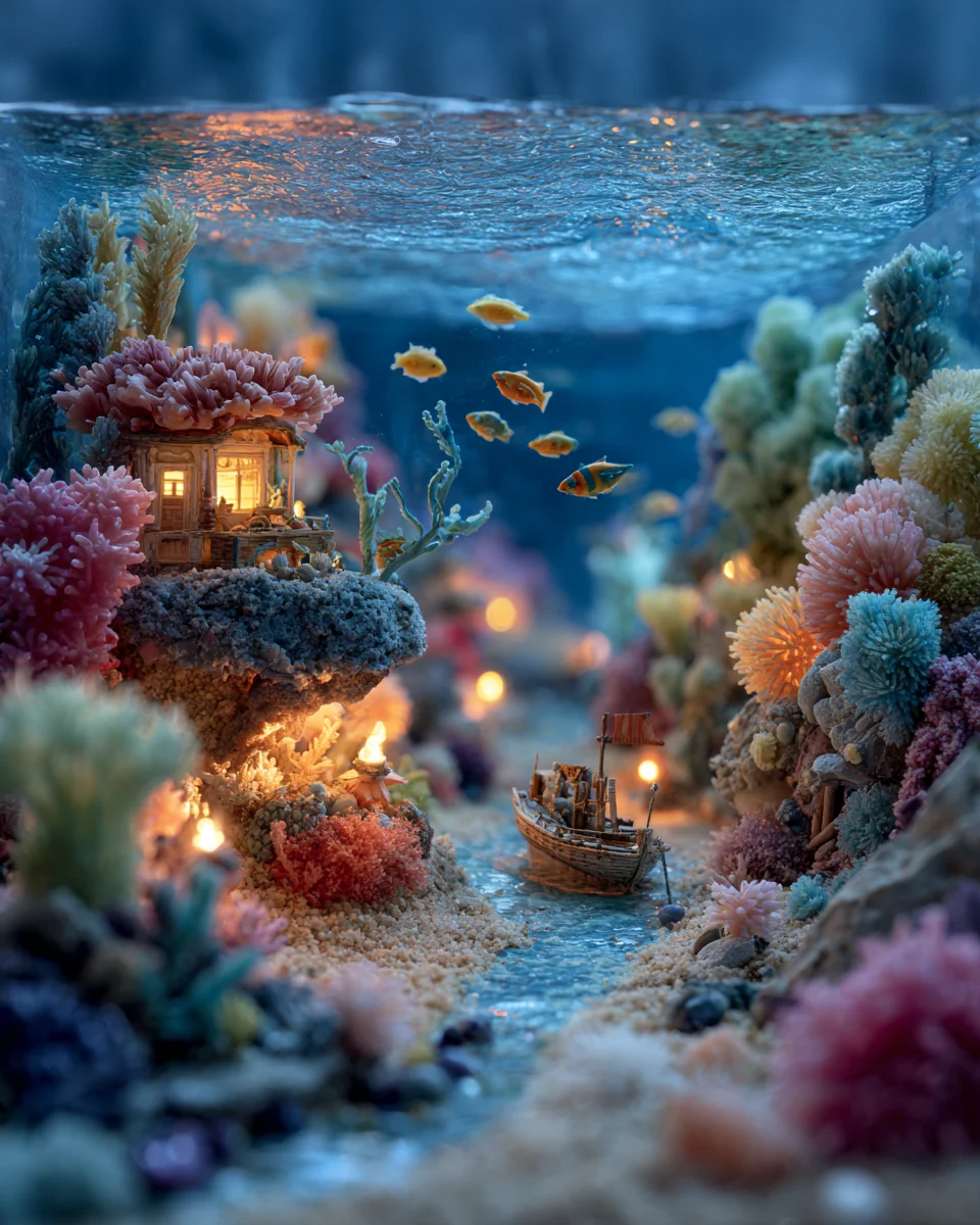 Underwater Miniature Scene
