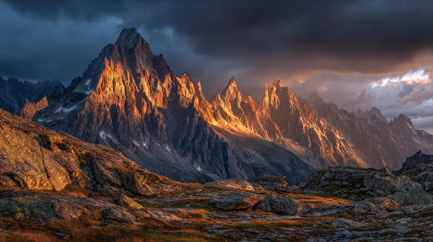 Alpine Storm Breaking