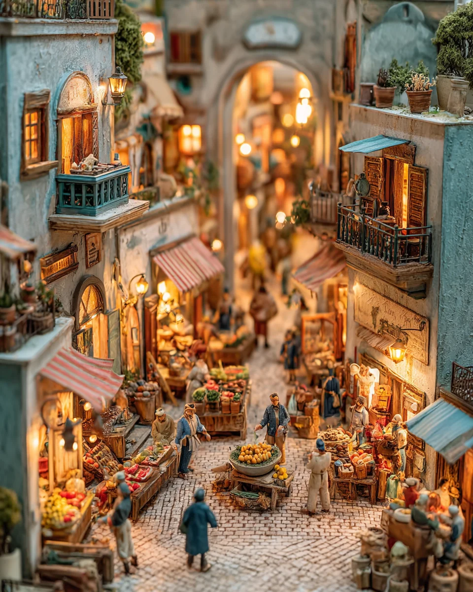 Market Square Diorama