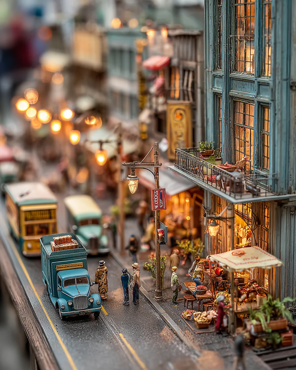 Miniature City Street