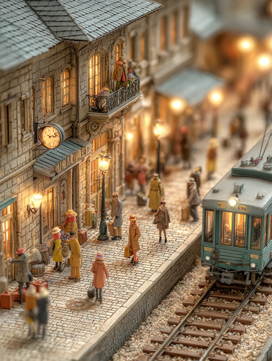 Miniature Train Station