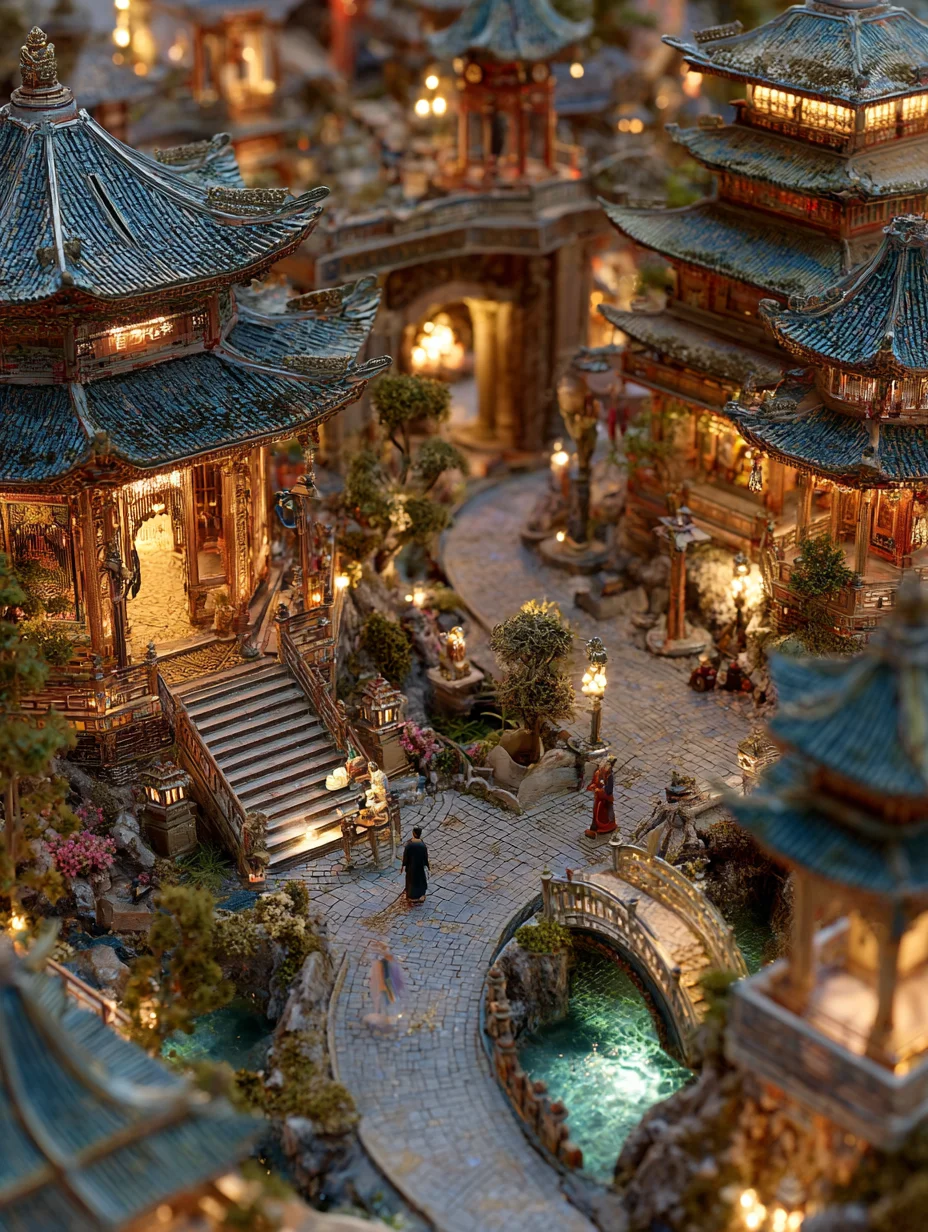 Miniature Temple Complex