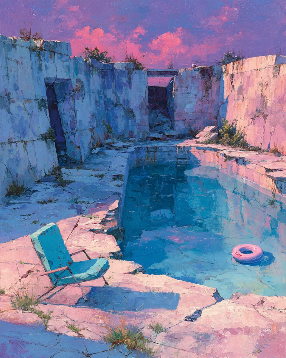 The Empty Pool (Dusk)