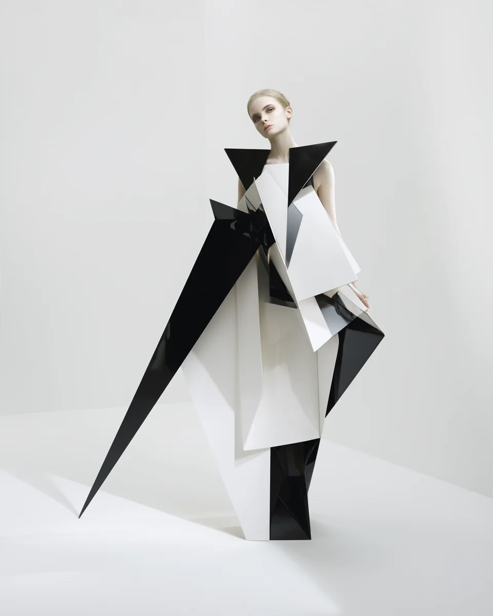 Monochrome Geometry Lookbook