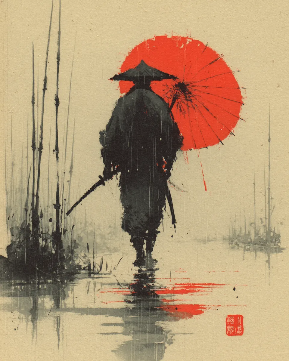 Ronin in Rain