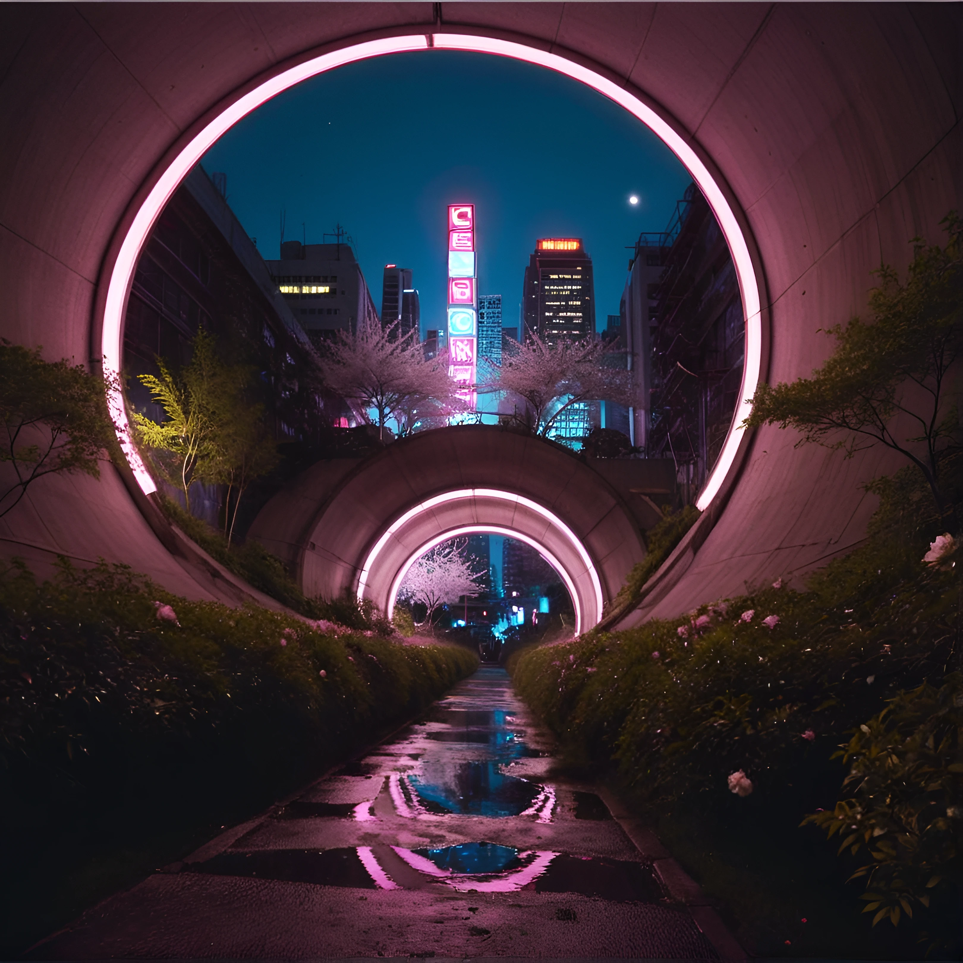 Sewer to the moon