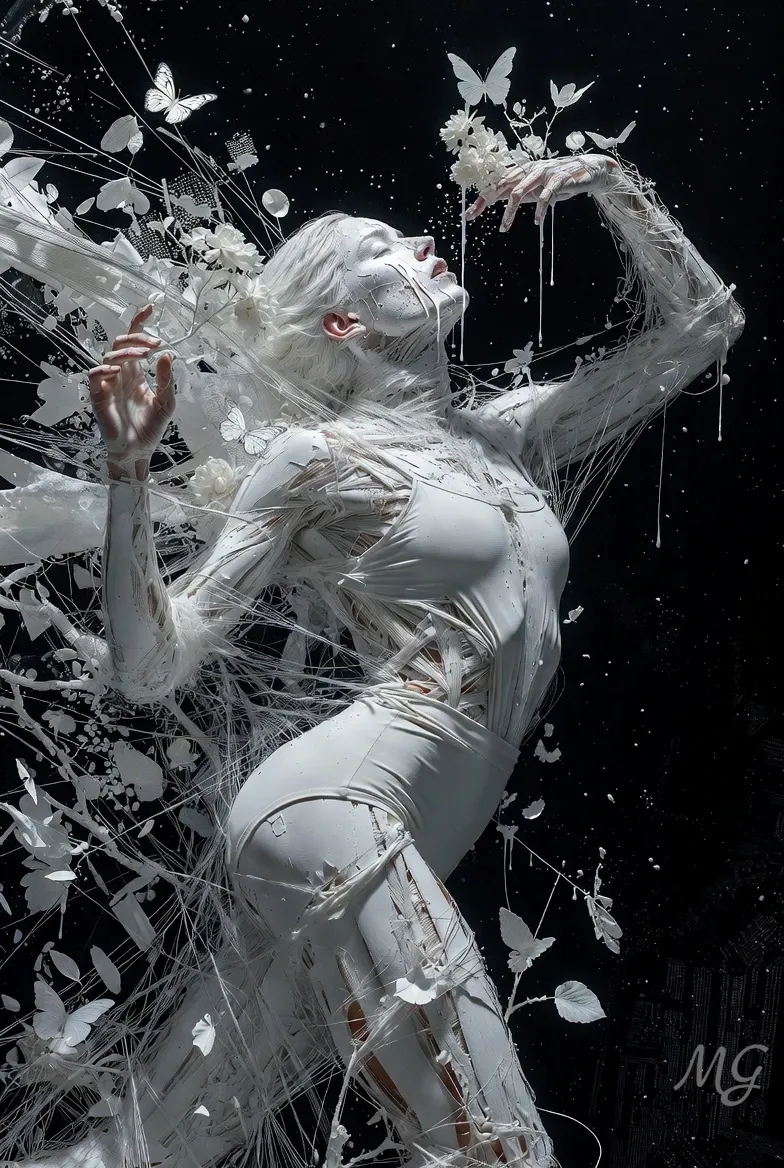 Hilos del Infinito – Danza en el Eterno Espejo